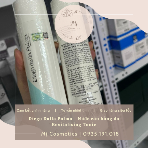 Revitalising Tonic - Nước cân bằng hồi sinh da toner Diego Dalla Palma 250ml