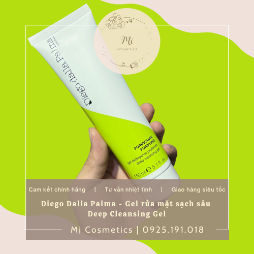 Deep Cleansing Gel - Gel rửa mặt làm sạch sâu Italy Diego Dalla Palma