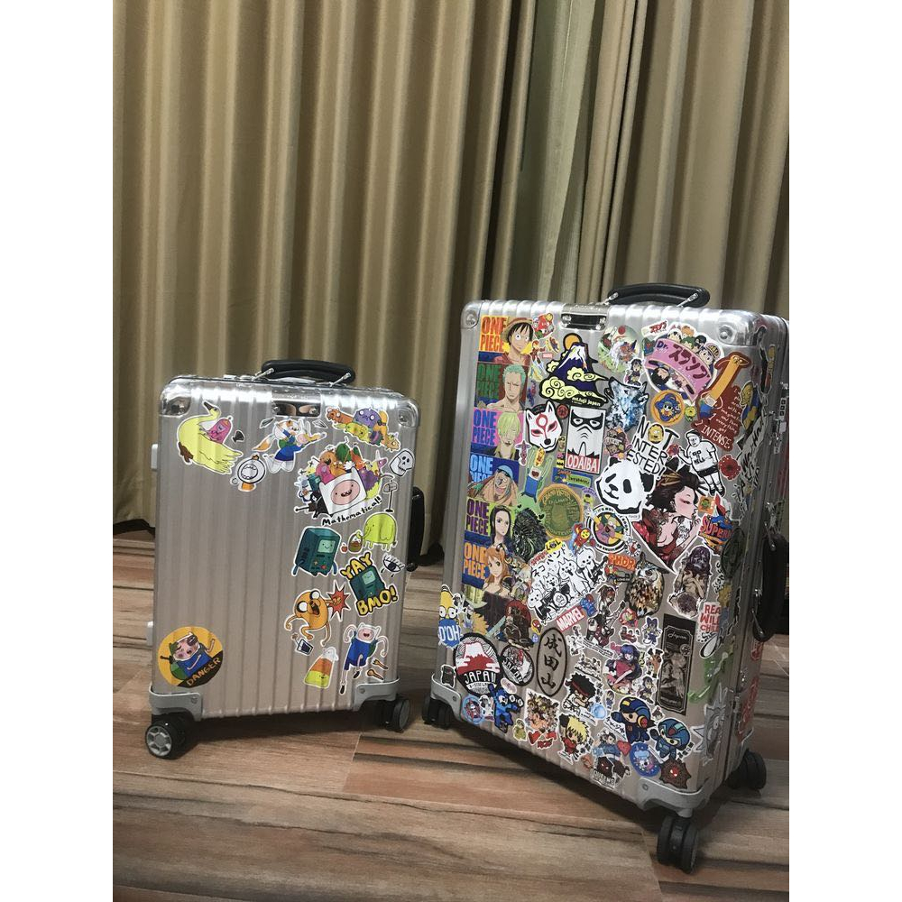 50 Miếng Dán, Sticker Chống Thấm Nước Dán Vali, Bình Nước, Dán Vở Siêu Xinh