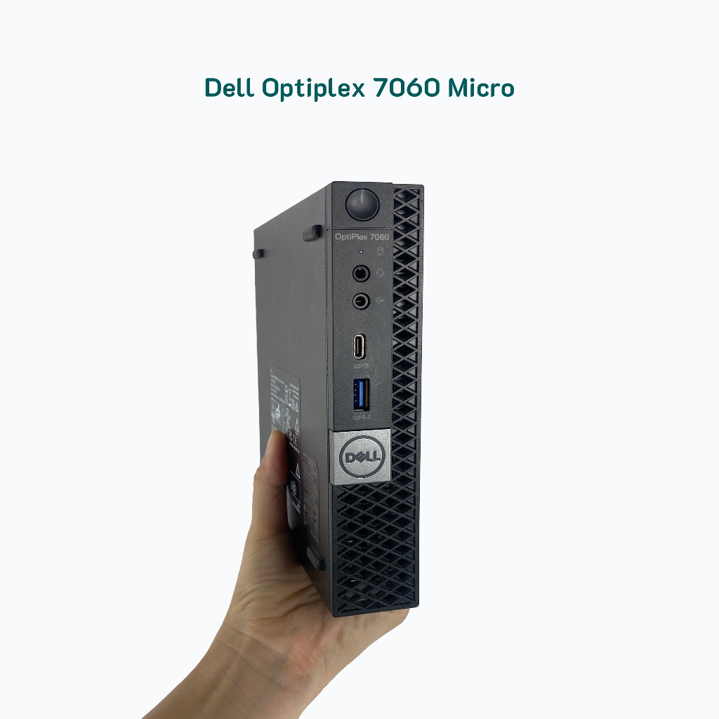 Máy tính mini Dell Optiplex 7060 micro i7-8700T turbo 4.0GHz / Win 10 bản quyền / Wifi bluetooth