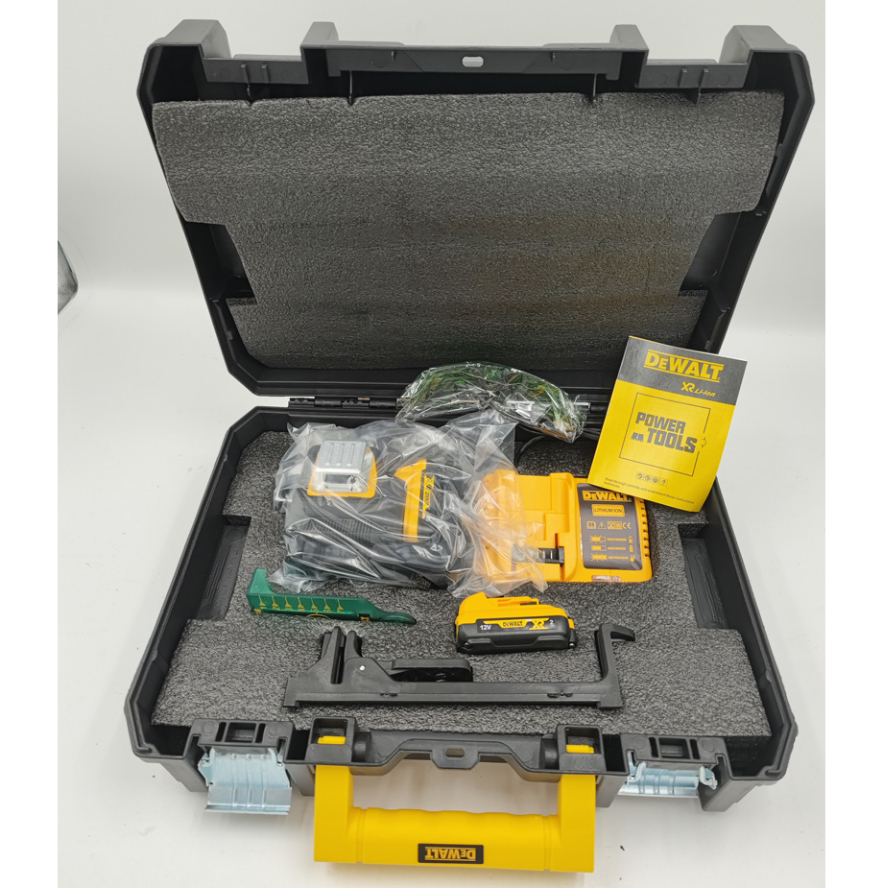 DEWALT 12V DW089LG Lithium Pin San lấp mặt bằng ánh sáng 3 mặt 12 dây trong nhà và ngoài trời San lấp mặt bằng máy khắc