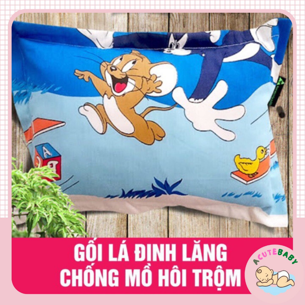 Gối lá đinh lăng 3 size, gối KIO