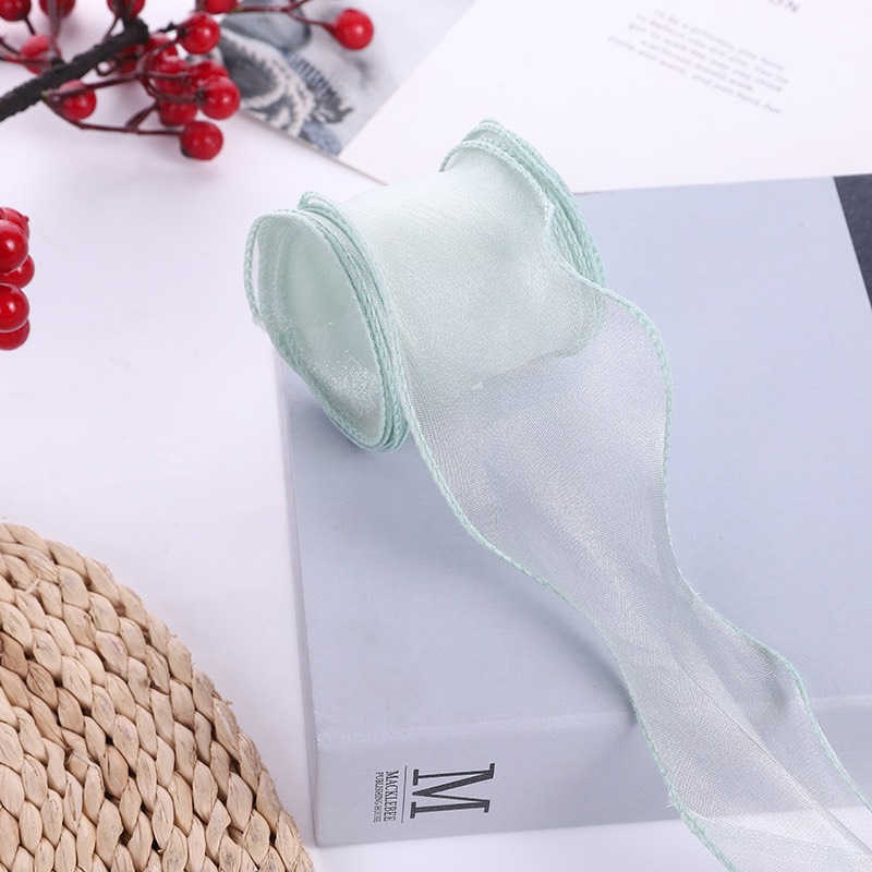 - Ruy băng Voan không lõi  - Trang trí bánh sinh nhật bánh kem