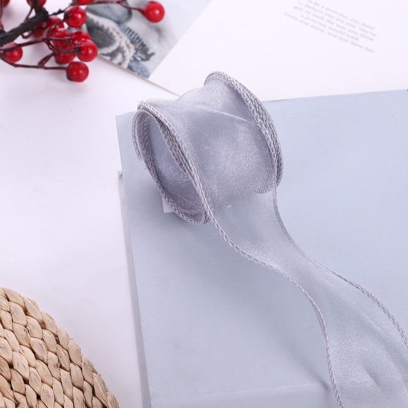 - Ruy băng Voan không lõi  - Trang trí bánh sinh nhật bánh kem