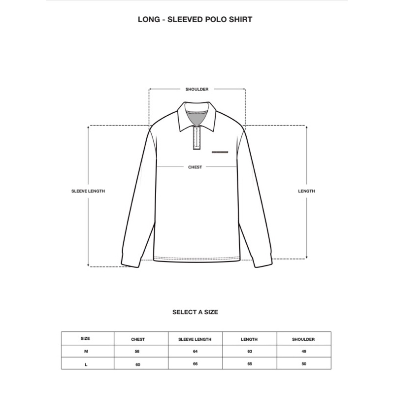 Áo thun tay dài Soap Long-Sleeved Polo Shirt màu đen