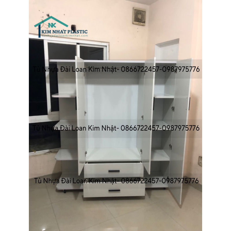 Tủ quần áo nhựa đài loan siêu đẹp giá rẻ freeship tphcm