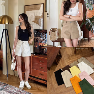 Quần đùi kaki xẻ_qd1053