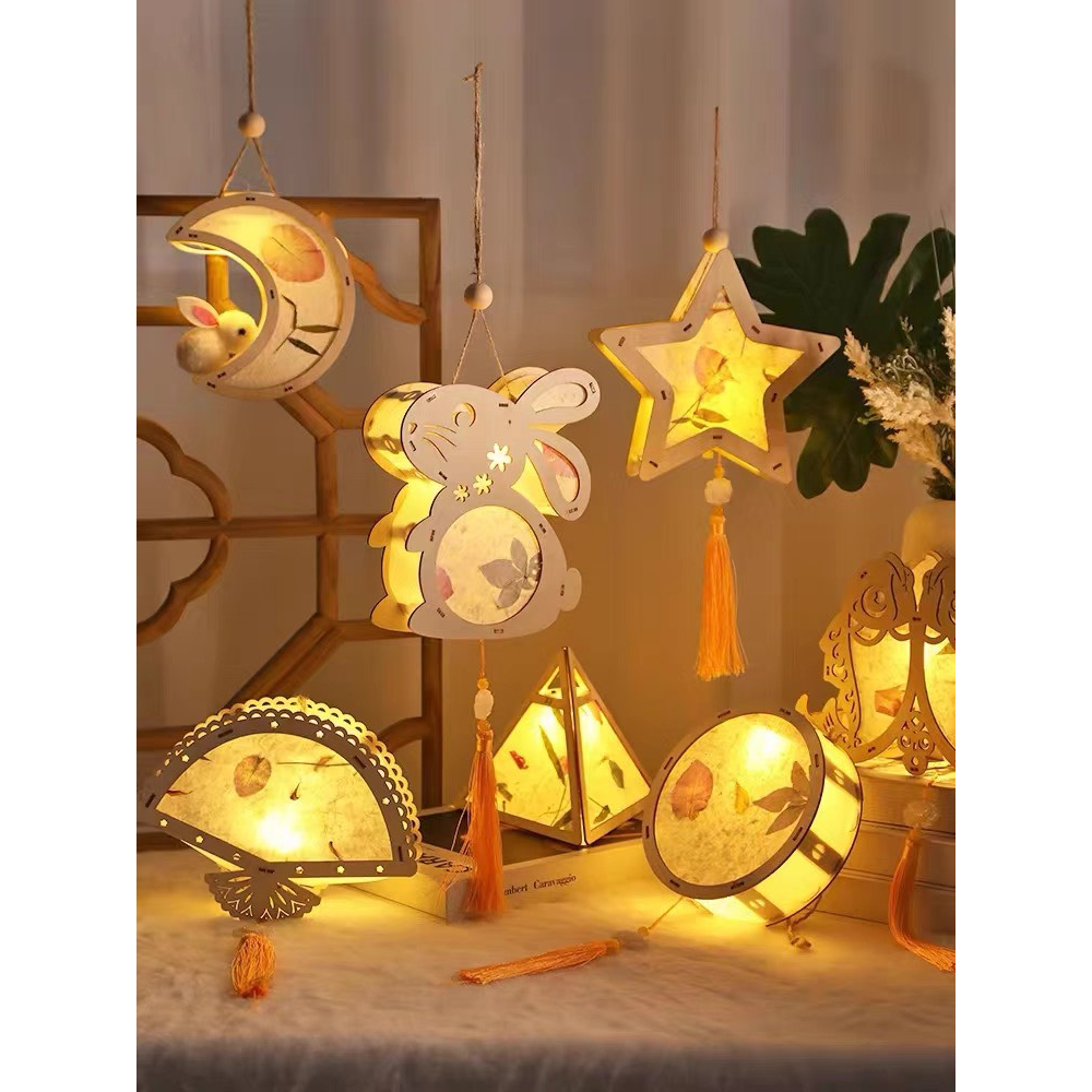 Đèn lồng trung thu cho bé DIY handmade chụp hình cổ trang cổ phong ngôn tình