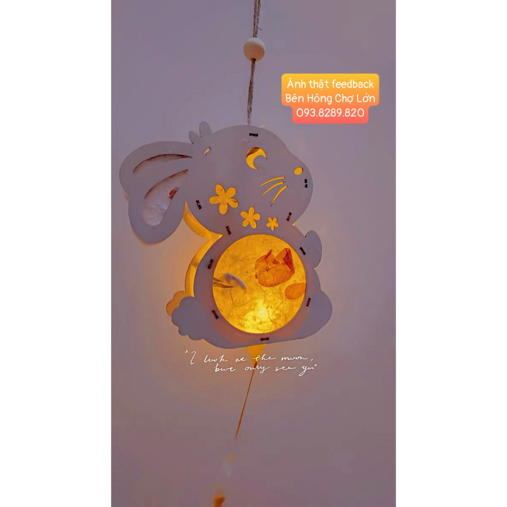 Đèn lồng trung thu cho bé DIY handmade chụp hình cổ trang cổ phong ngôn tình