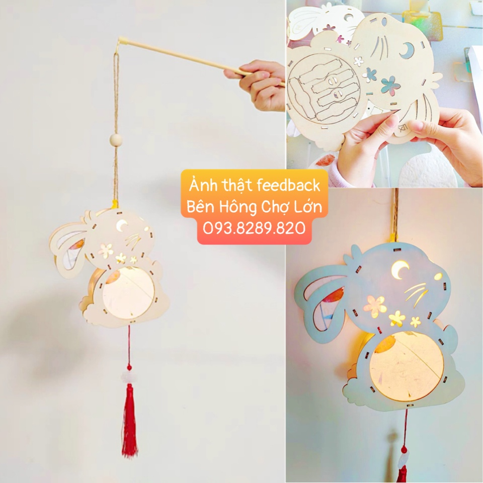 Đèn lồng trung thu cho bé DIY handmade chụp hình cổ trang cổ phong ngôn tình