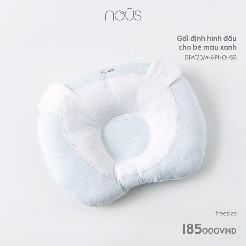 Nous - gối Nous định hình đầu cho bé trai và bé gái