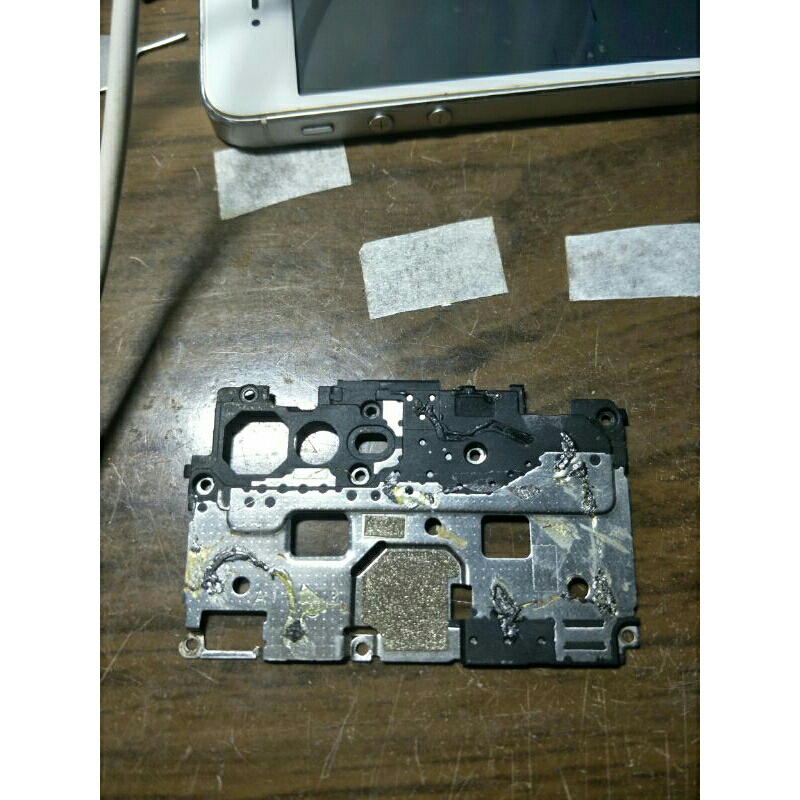 Nẹp main oppo A7 bóc máy