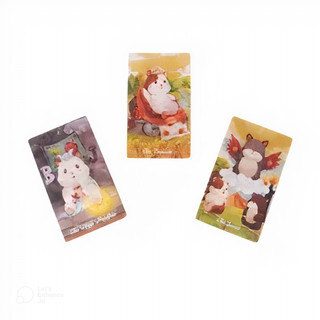 (size gốc) Bộ Bài Chubby Hams Tarot Cards New