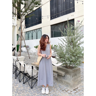 Dori dress - đầm cộc tay dáng dài xoè thiết kế Ma Vie