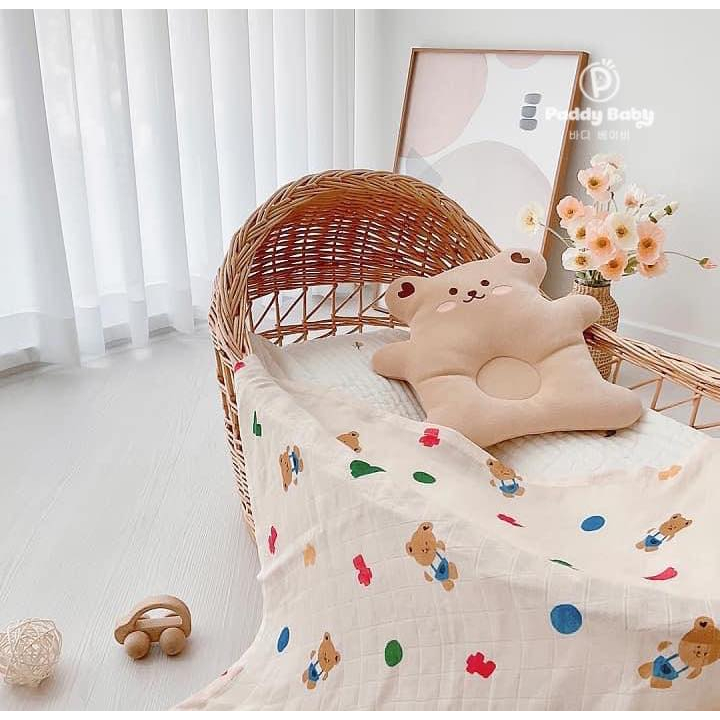 Chăn sợi tre đa năng Dottodot nội địa Hàn cho bé