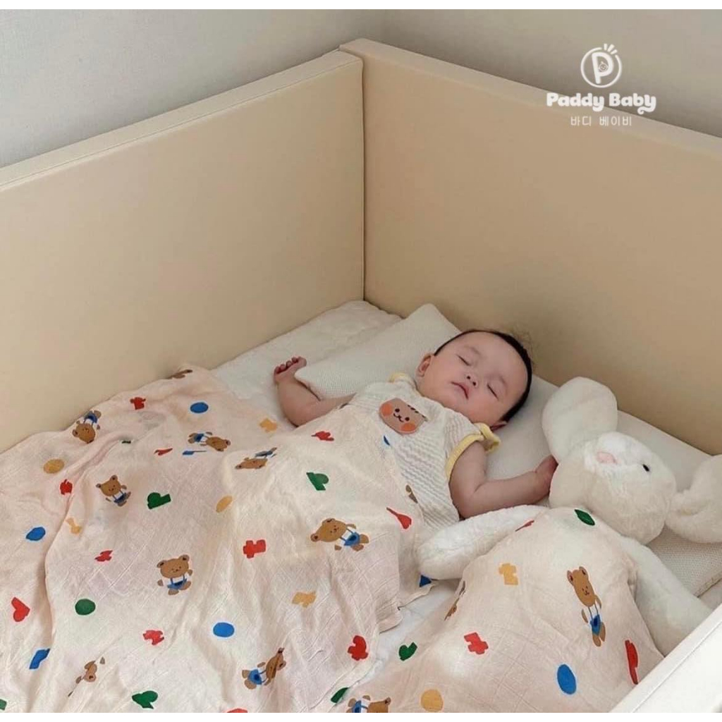 Chăn sợi tre đa năng Dottodot nội địa Hàn cho bé