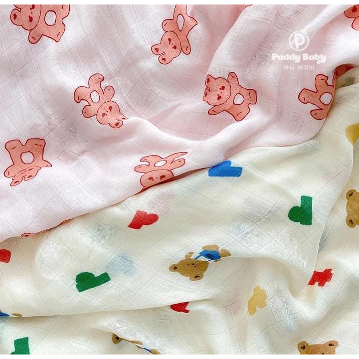 Chăn sợi tre đa năng Dottodot nội địa Hàn cho bé