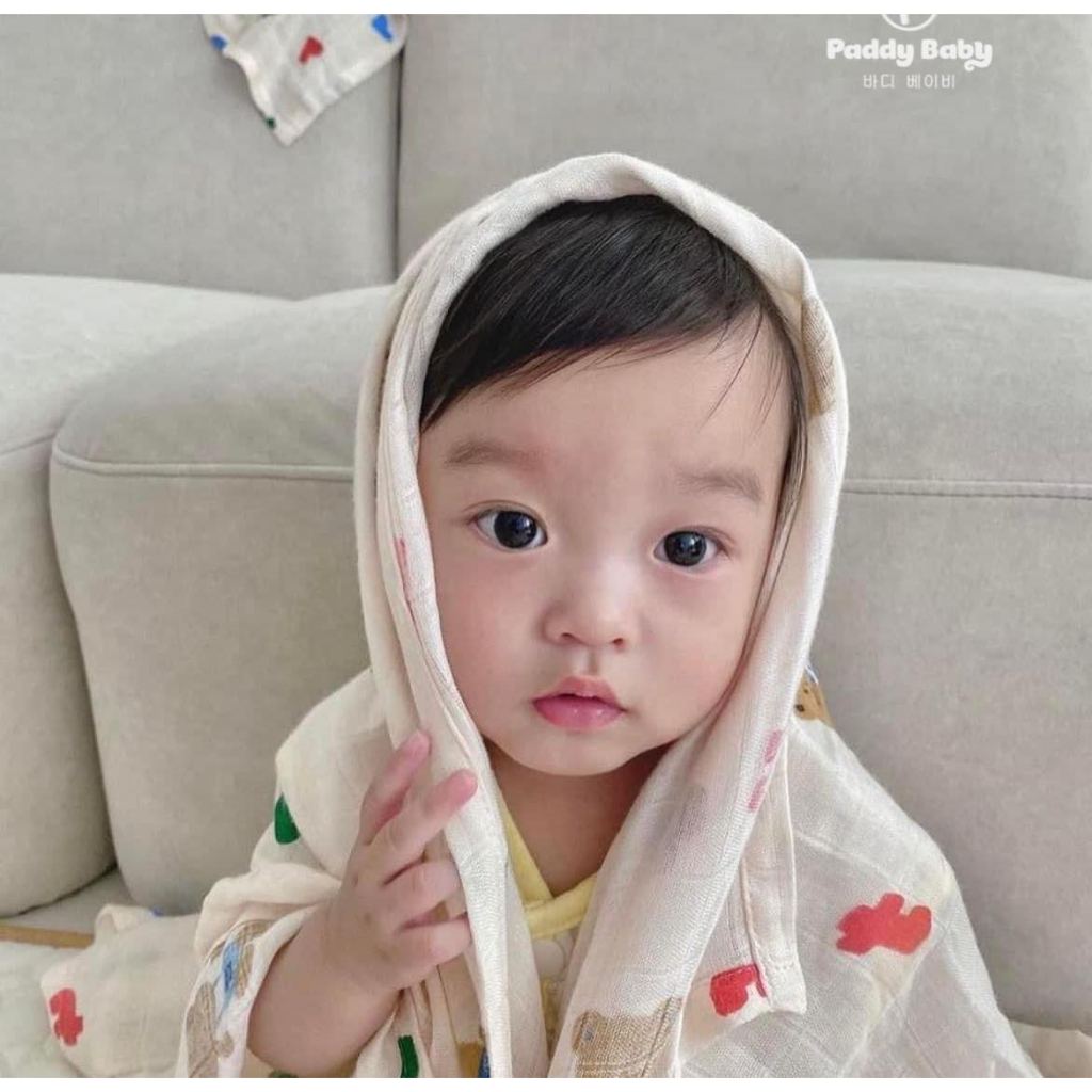 Chăn sợi tre đa năng Dottodot nội địa Hàn cho bé