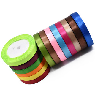 Cuộn ruy băng vải lụa khổ 1cm, 2cm, 4cm