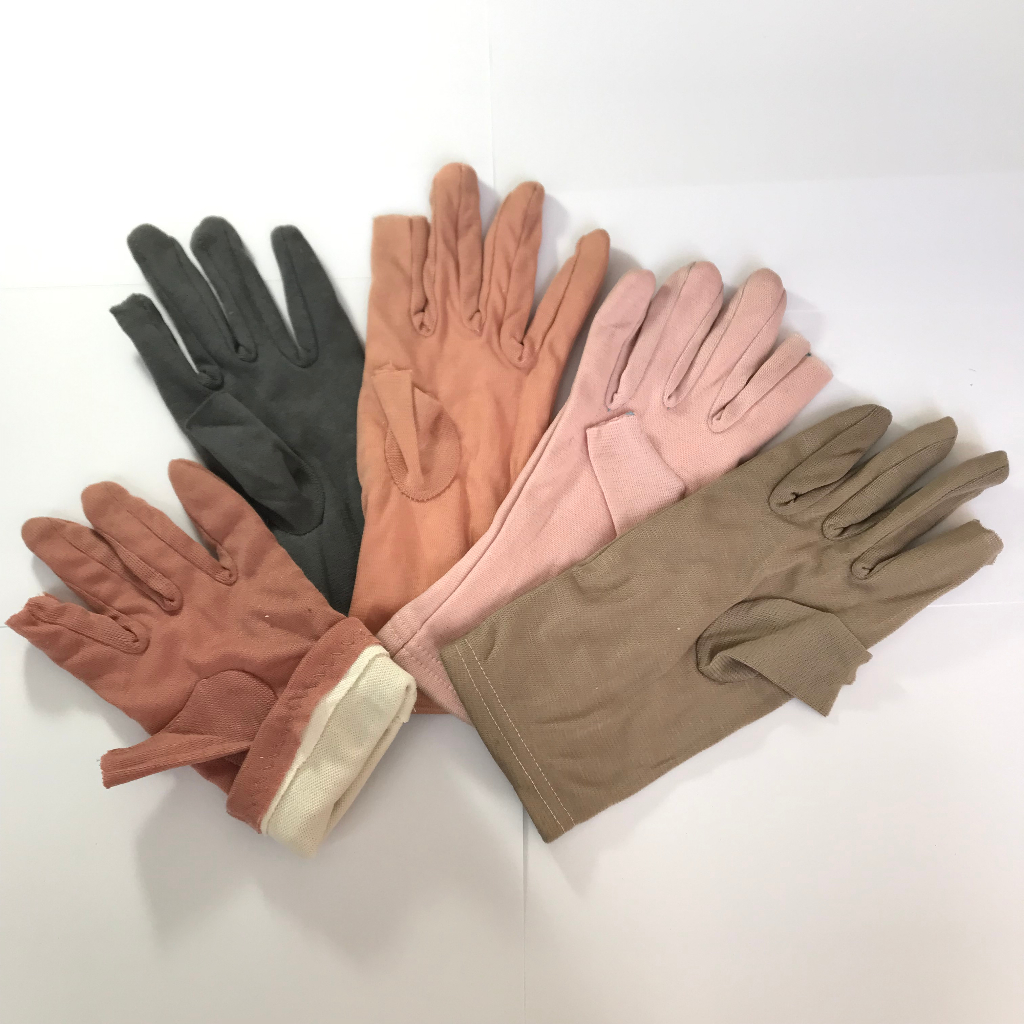 Găng tay chống nắng, bao tay chống nắng vải thun 2 lớp nhiều màu dài 25cm