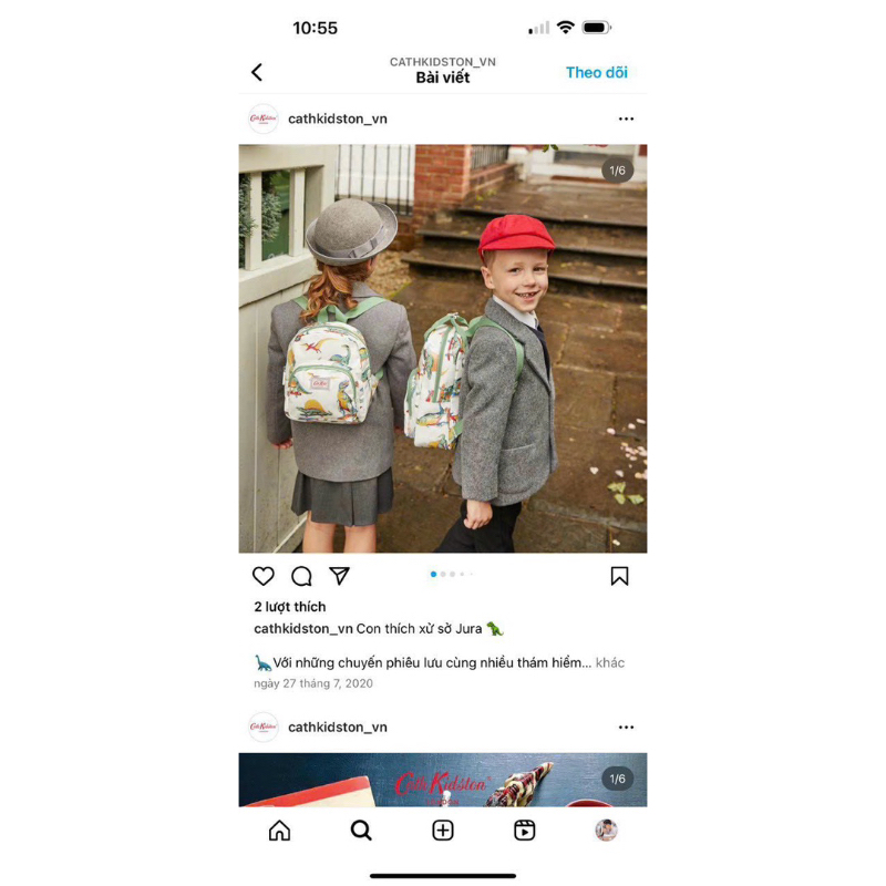 Balo cath kidston tuồn xịn