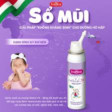 Thương hiệu Ý BUONA NEBIAL 3% SPRAY DUNG DỊCH XỊT MŨI GIÚP PHÒNG VIÊM ĐƯỜNG HÔ HẤP TRÊN | NHẬP KHẨU CHÍNH HÃNG