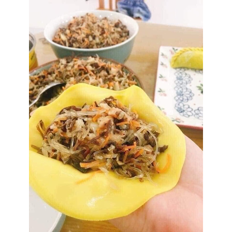 Vỏ bánh gối-giòn tan-k bết dính