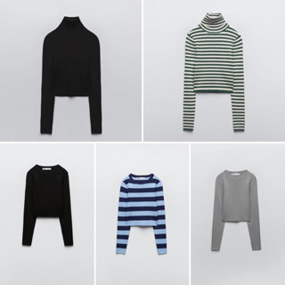 [AUTH] Áo len croptop Zara nữ