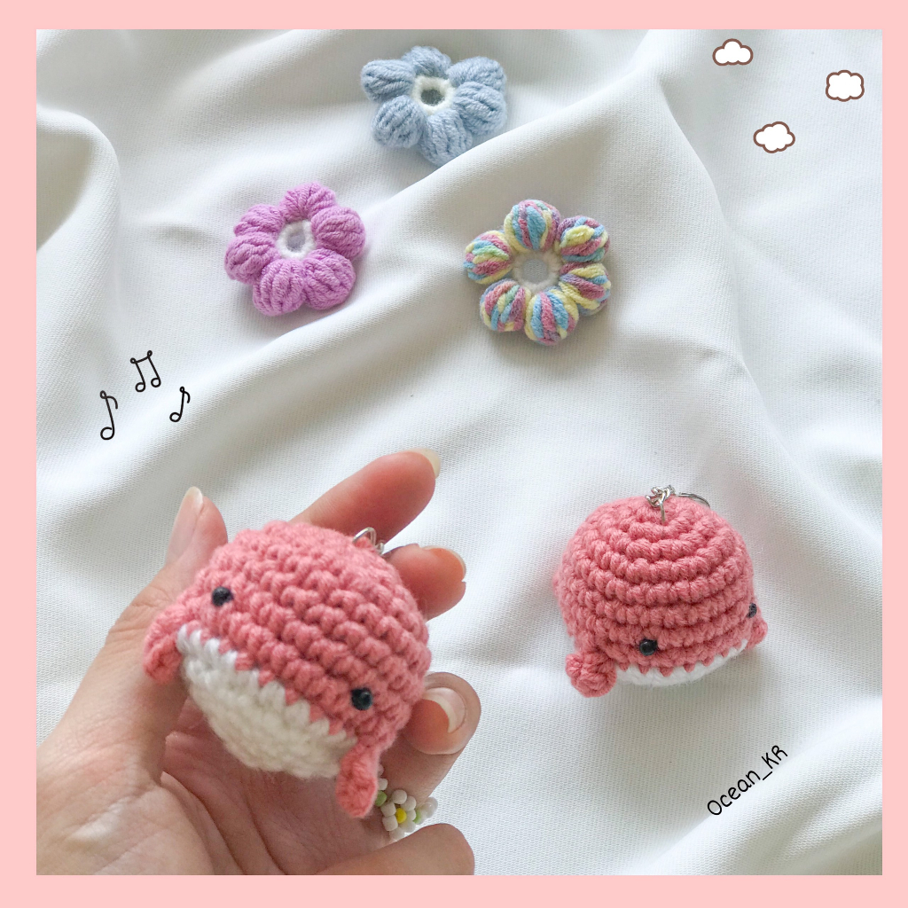 Móc khoá hình cá voi 🐳 siu cute_OceanKR_