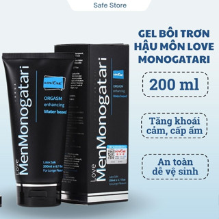  Gel bôi trơn hậu môn LOVE Monogatari 200ml gel bôi trơn gốc nước giúp bôi trơn quan hệ 