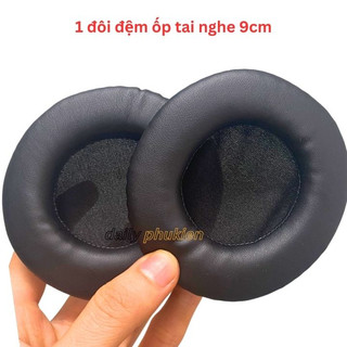 Ốp đệm tai nghe tròn 9cm , đệm mút cho tai nghe 9cm
