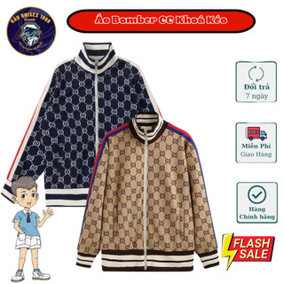 Áo Khoác Bomber CC Khoá Kéo 💙 Áo Cardigan Chất Đẹp, Dày Dặn