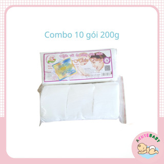 Khăn vải khô đa năng Baby Hiền Trang Gói 180g (Sỉ) 10 Bịch