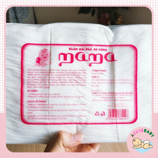 Khăn vải khô đa năng Mama dai và mềm loại 300g. Giấy khô đa năng cho bé.(Mới)