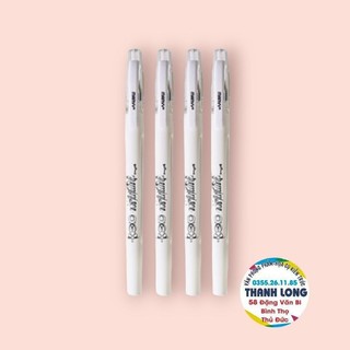 Hckt - bút gel nước trắng marvy uchida 1mm