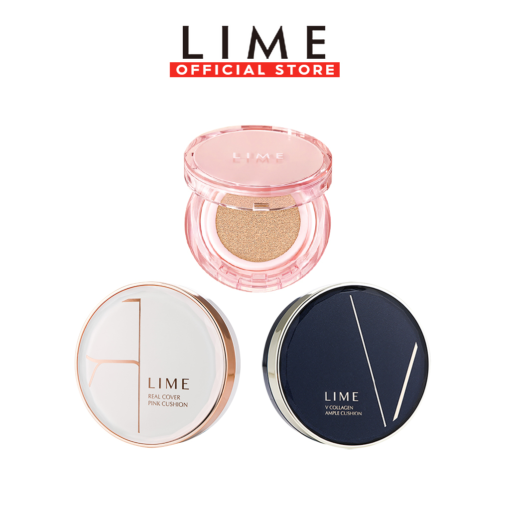 Combo 3 loại Phấn nước che phủ Lime SPF 50+ PA +++ 20g
