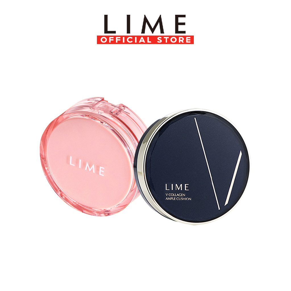 Combo 2 loại Phấn nước che phủ hoàn hảo Lime SPF 50+ PA +++ 20g Hồng + Xanh