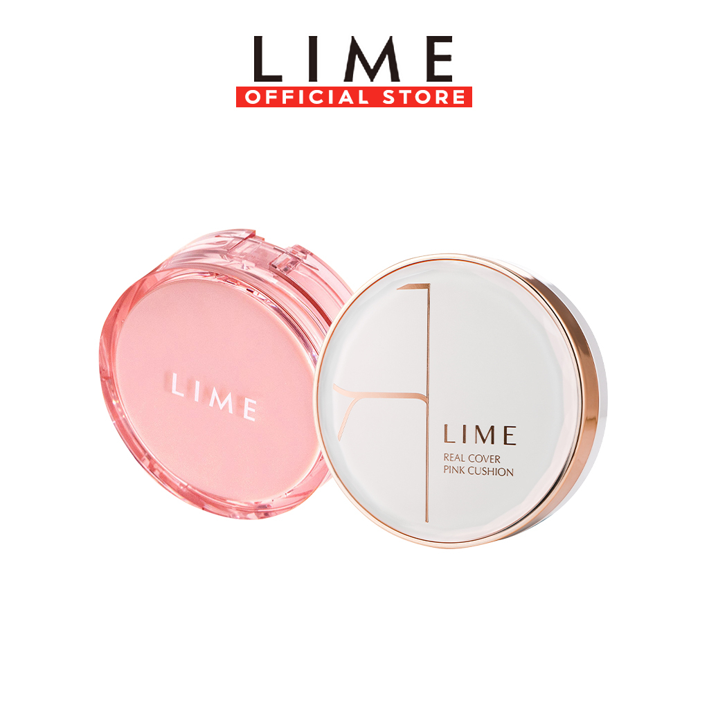 Combo 2 loại Phấn nước che phủ hoàn hảo Lime SPF 50+ PA +++ 20g Hồng + Trắng
