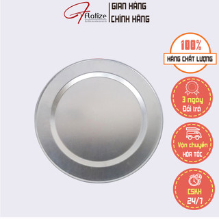 Mâm nhôm cỡ đại kích thước 53cm chuẩn mâm cơm trong gia đình, mâm cơm tròn, mâm nhôm cao cấp - FLATIZE