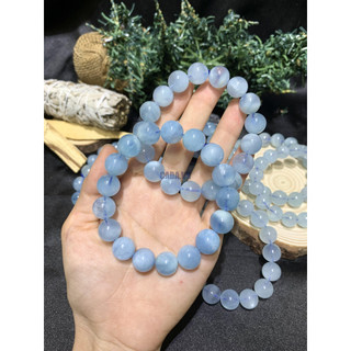 Vòng tay aquamarine 11-11.5mm