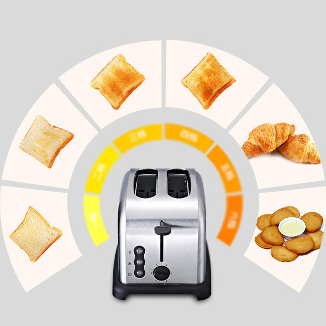 Máy Nướng Bánh Mì Bằng Thép Không Gỉ Sidile Cidylo Máy Nướng Bánh Mì Ăn Sáng Tại Nhà Tự Động