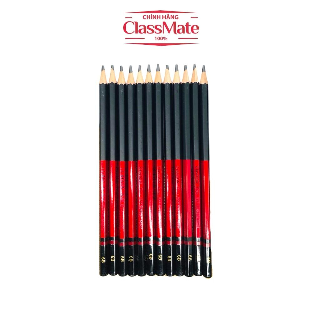 ✏ Bút Chì Gỗ Cao Cấp CLASSMATE Fine Art 📝 2B-3B-4B-5B-6B CL-PC903/PC904/PC905/PC906 cực êm mịn