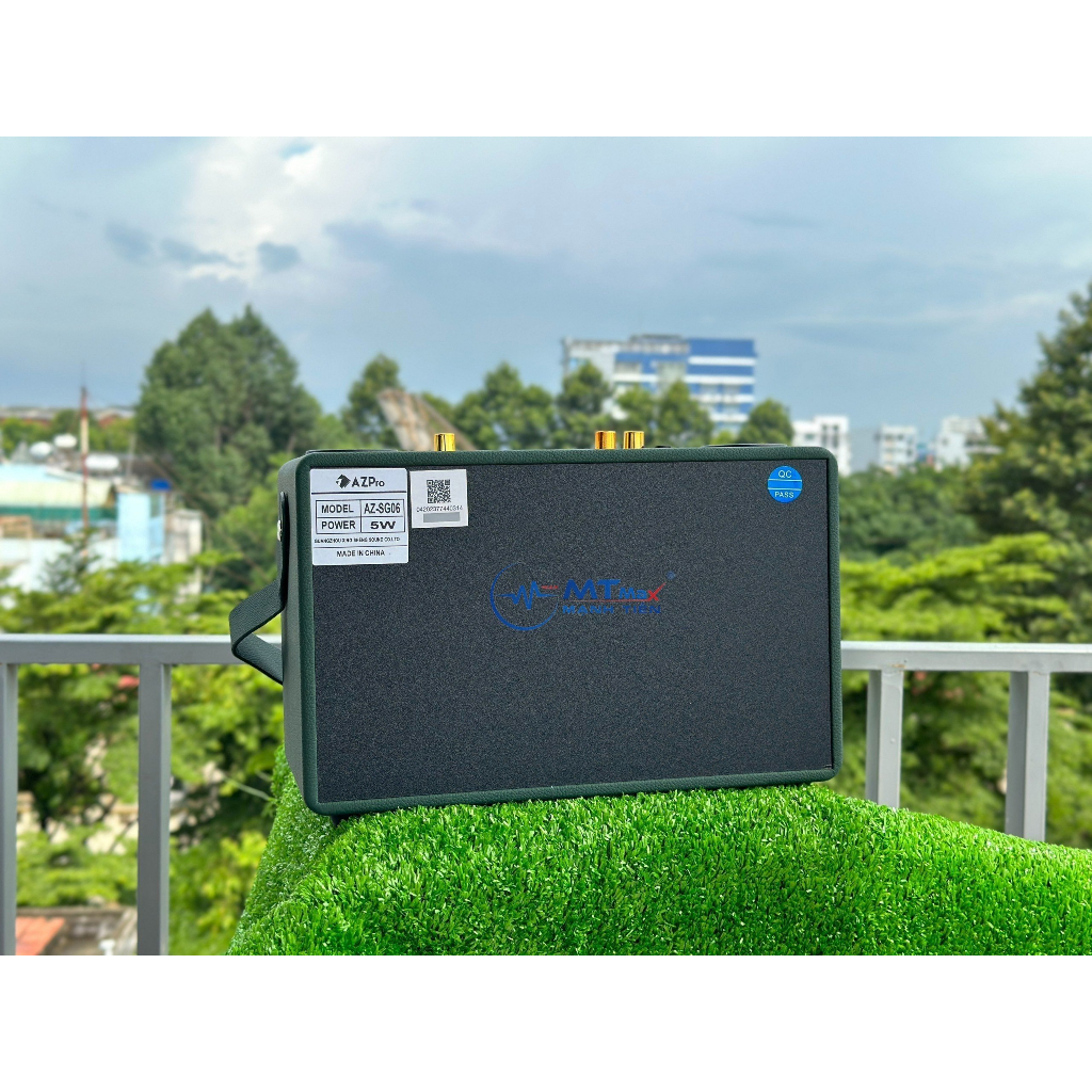 Loa Xách Tay AZPro SG06 - Đỉnh Cao Âm Thanh Cao Cấp Giá Rẻ, Tặng Kèm 2 Micro Không Dây và Chống Lăn.