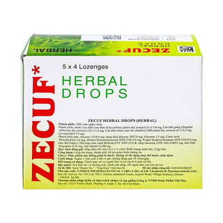 Viên ngậm Zecuf Herbal Drops