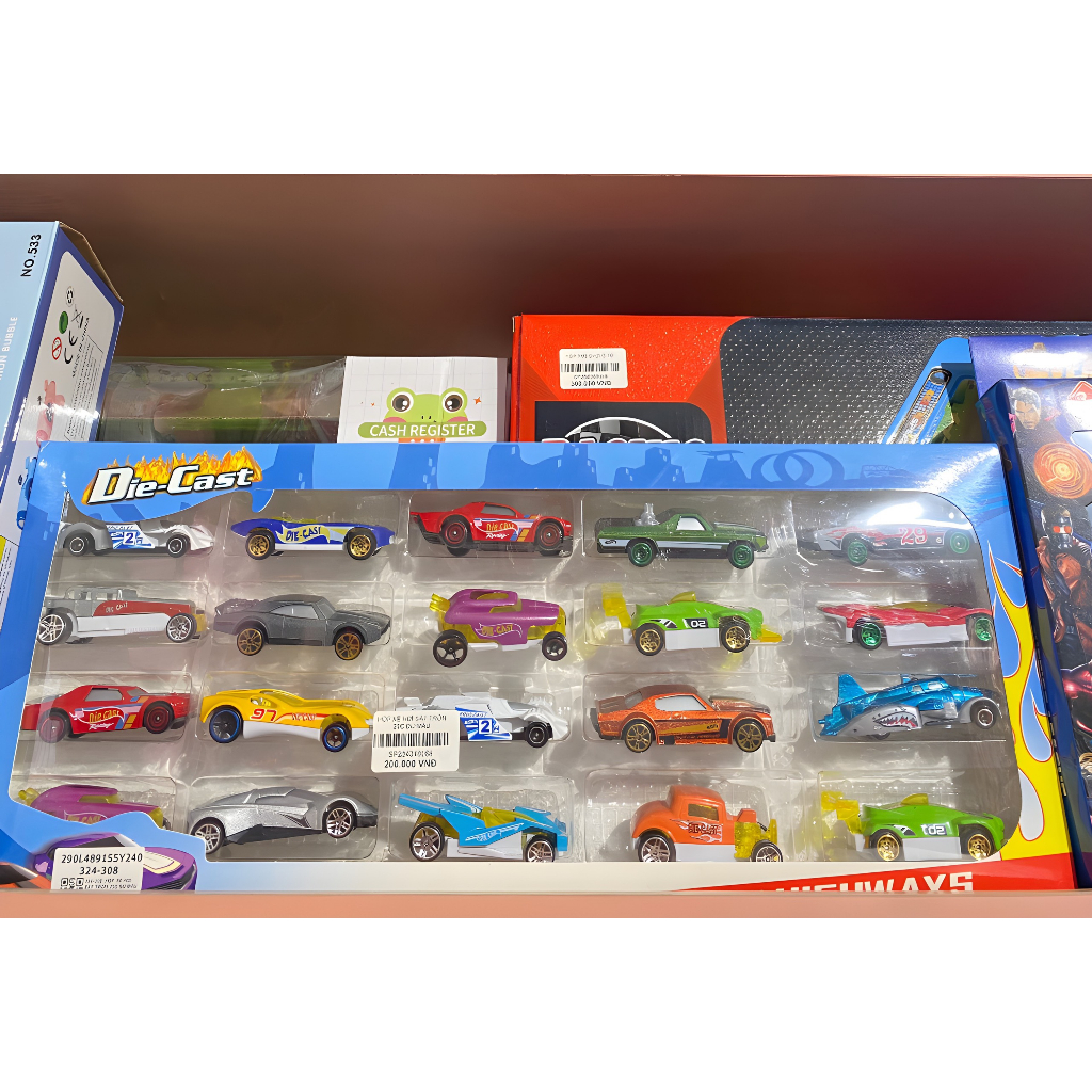 (DÂU CORNER) HỘP XE SẮT 20 CÁI