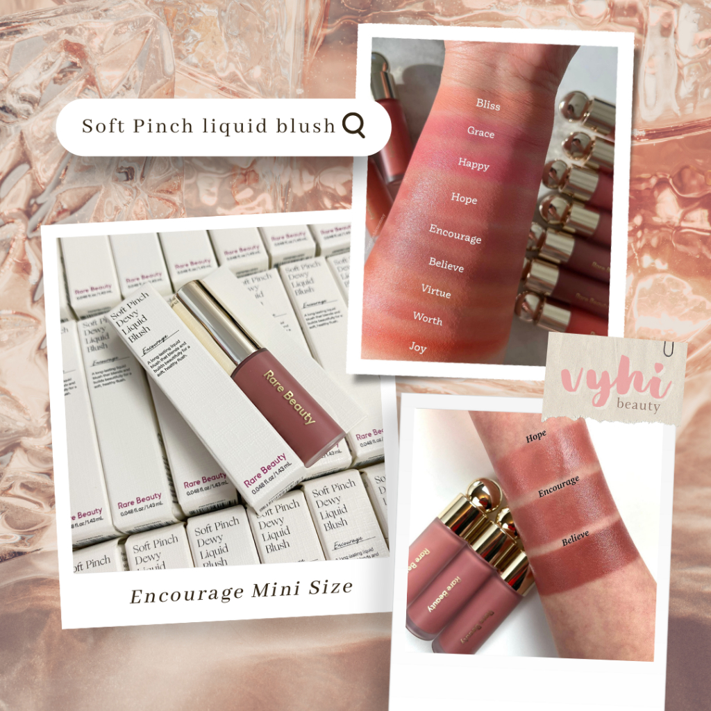 MINI - Má kem Rare Beauty Soft Pinch Dewy Liquid Blush 1.43ml