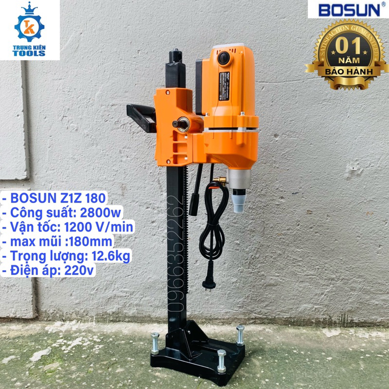 khoan rút lõi BoSun Z1Z - 180T Chính hãng