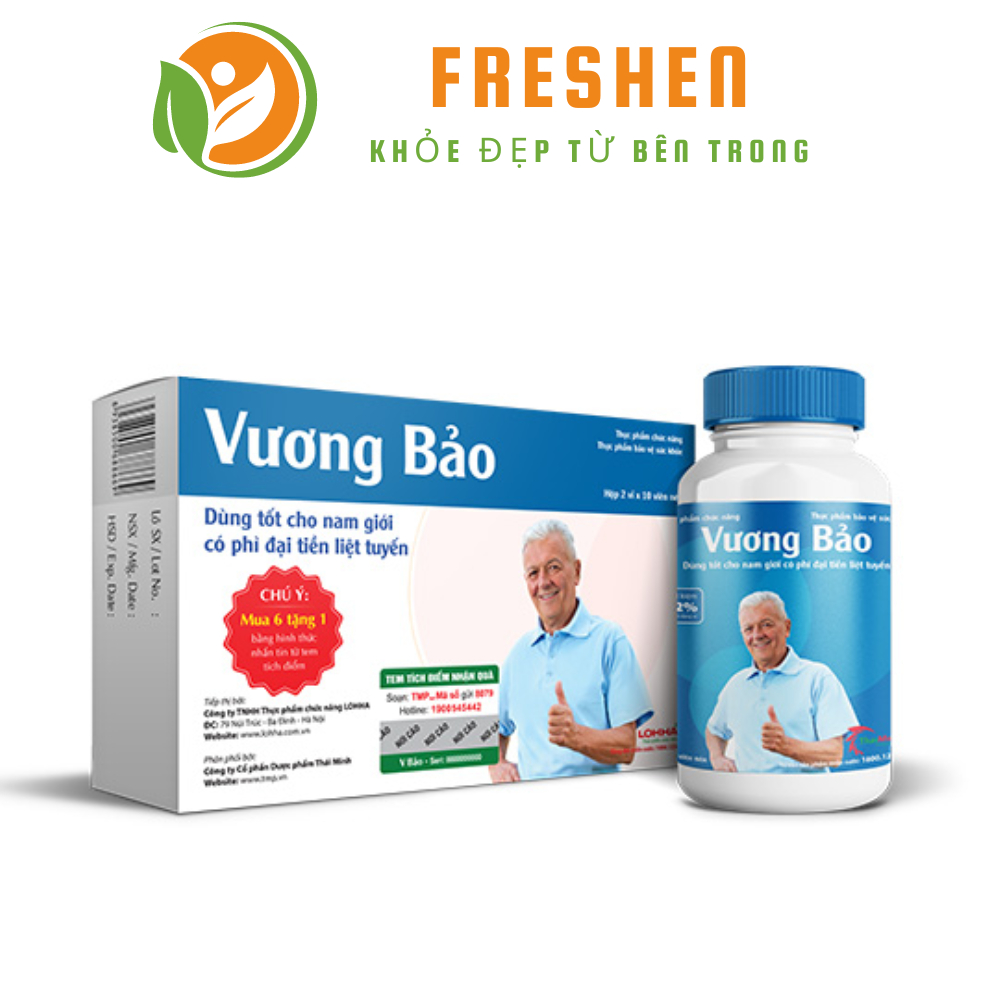 Vương bảo lọ 80 viên - hộp 2 vỉ