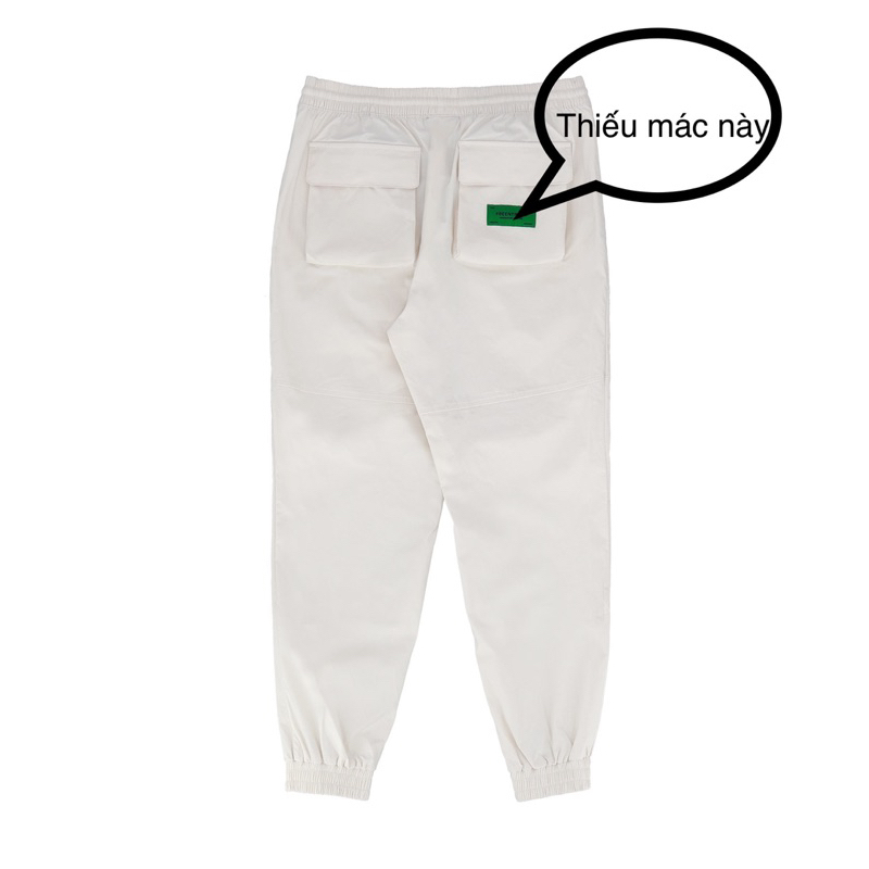 Quần gió jogger túi hộp Beentrill golf unisex