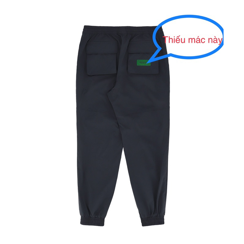Quần gió jogger túi hộp Beentrill golf unisex